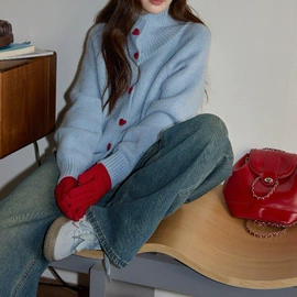 女式针织衫;女式衬衫;休闲裤