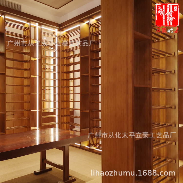 Guangzhou Bamboo Furniture Factory Processes Red Wine Cabinets, Bamboo Wine Racks, Bamboo Wine Cabinets, Bamboo Wine Racks, Winery Bamboo Furniture