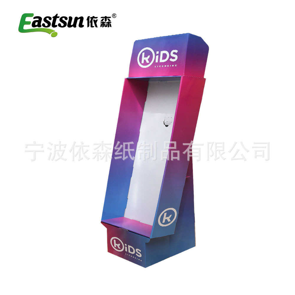 定制纸质展示架 挂钩展示架 双层高稳定展示架