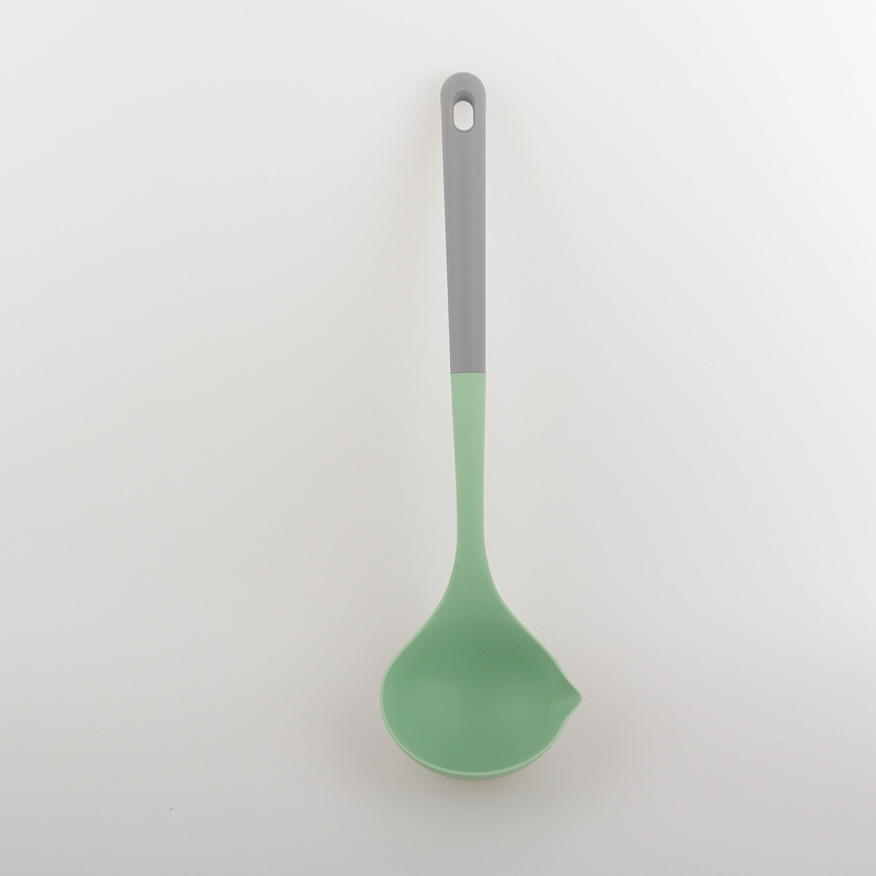 El mango alargado de la olla de cocina de silicona antiadherente especial de la olla de cocina de cocina de silicona resistente a altas temperaturas