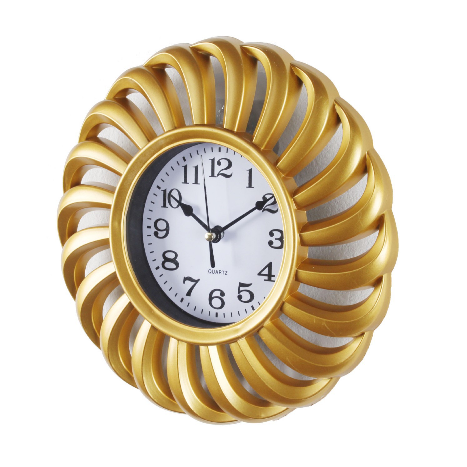 Reloj de pared de cuarzo redondo de 10 pulgadas estilo nórdico nuevo, reloj romano silencioso, venta al por mayor de fábrica