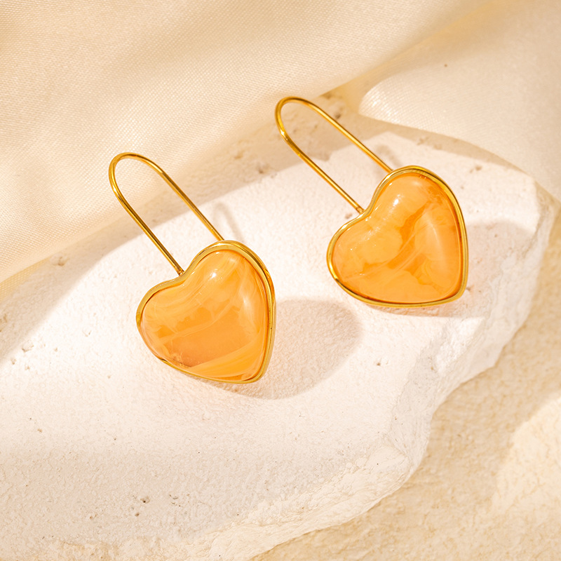Cute elegant universal sophisticated earrings with zircon