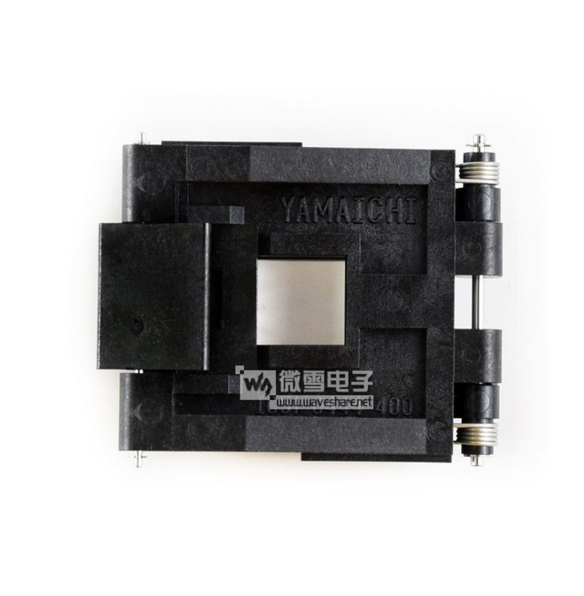 PLCC44 引脚间距1.27mm 编程座 测试座 老化座IC芯片进行烧写测试