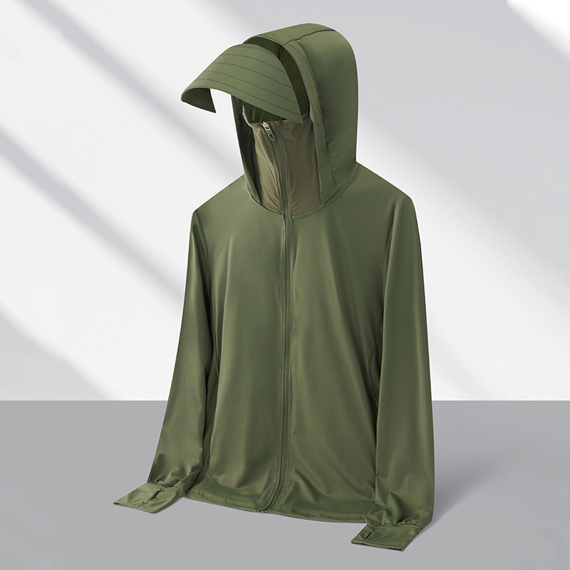 남자-얼음 카키