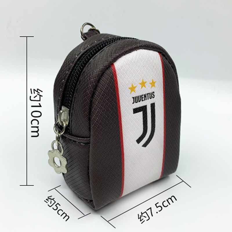 Football Club National Team Wallet Earphones Key Holder Real Madrid Barcelona Juventus Brazil Germany Argentina