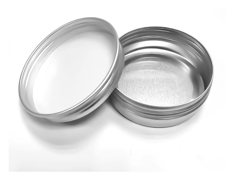 化妆品螺纹膏霜铝盒/