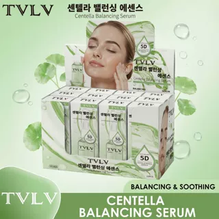 跨境TVLV积雪草平衡精华液30ml改善肌肤干燥补水滋润精华液全英文