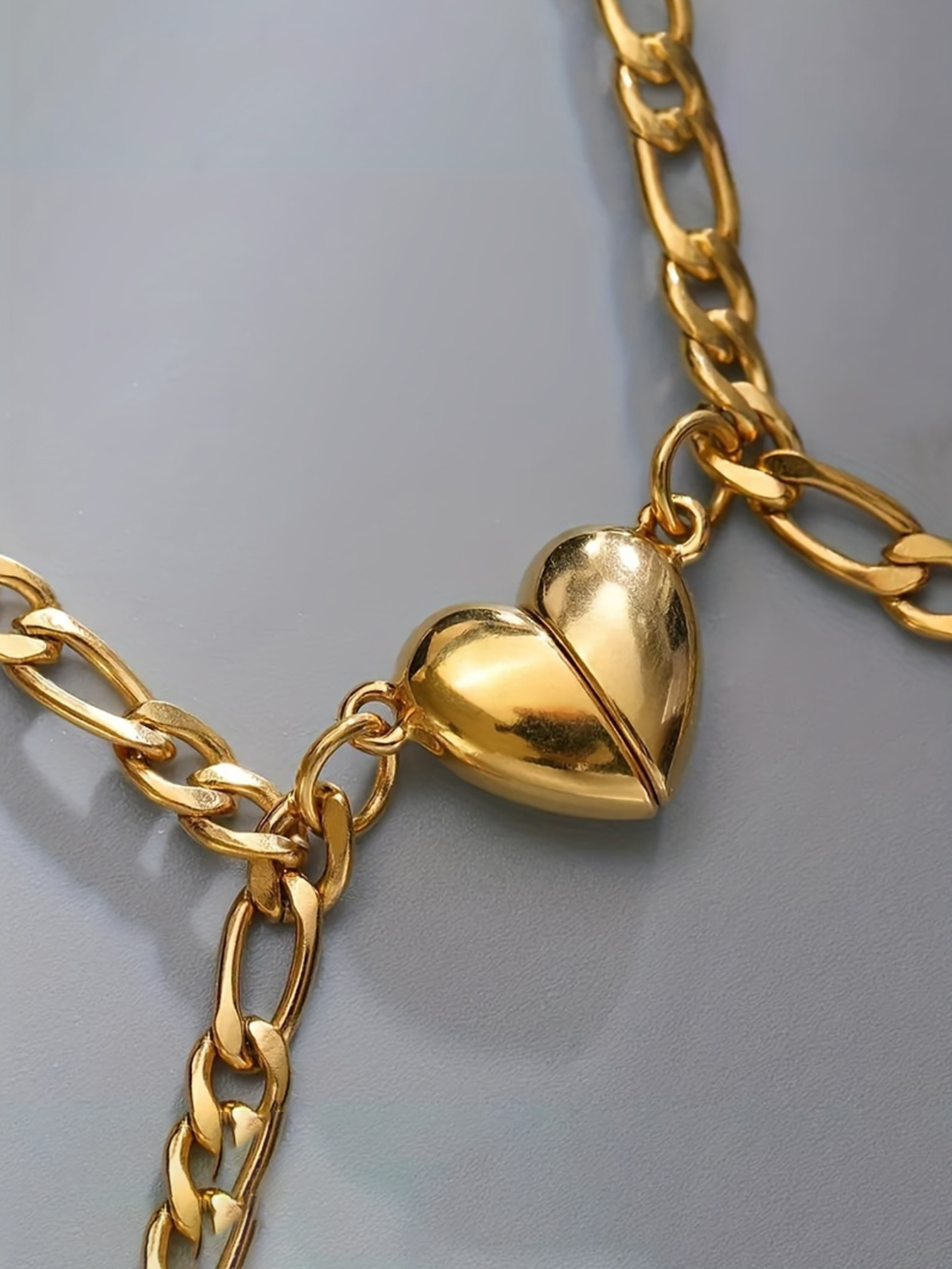 Holiday, Banquet Occasion Lady Geometric Titanium Steel Plating Men's Bracelets Men's Chain Bracelets