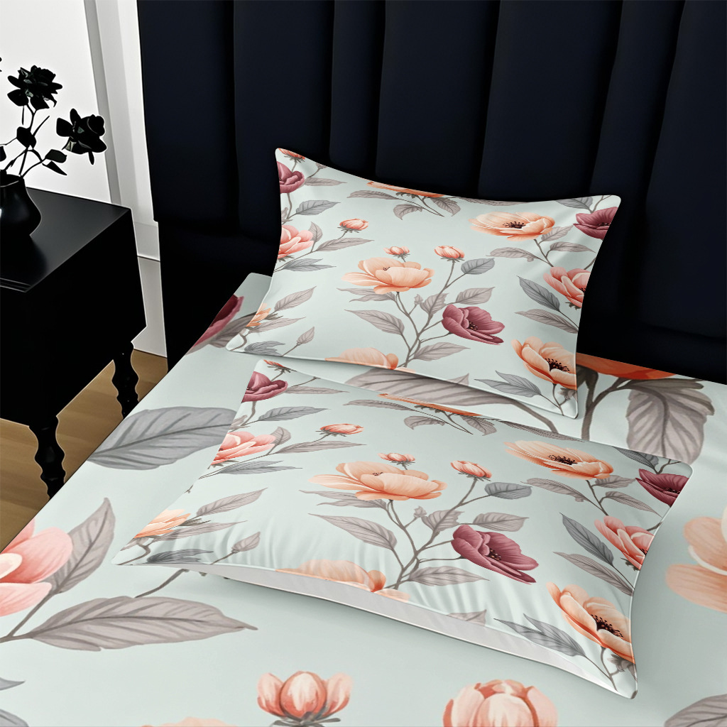 TEMU / JIT fabricación transfronteriza 3D impresión digital 90g fábrica de fuentes de kit de cama de lana