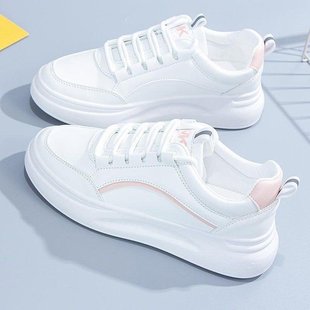 Mesh Breathable White Shoes for Women 2025 Summer New Korean Style Student Sports and Casual Shoes Versatile Thick-Soled Sneakers for Women