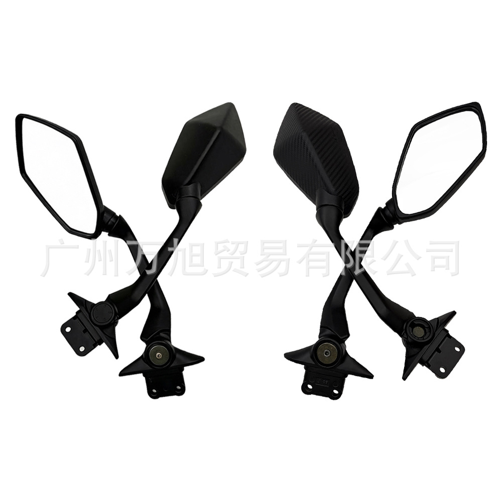 Suitable for Yamaha Tmax530 2012-2019 Black/Snake Skin Color Motorcycle Aluminum Alloy Rearview Mirror