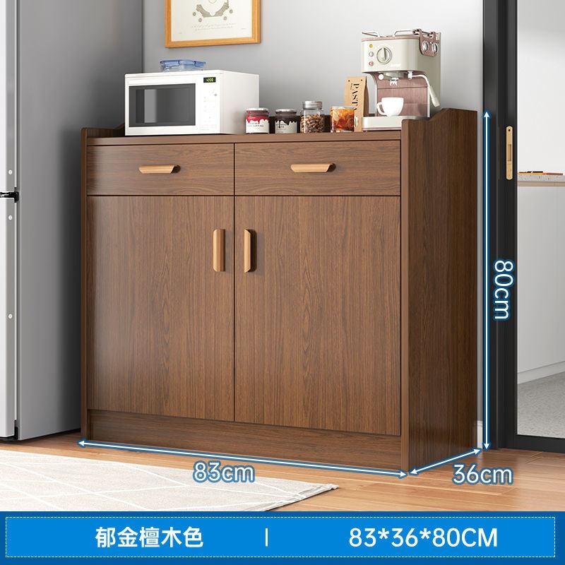 Gabinete de té sala de estar gabinete de comedor artículos domésticos de madera maciza para preparar comidas contra la pared armario de almacenamiento armario de cocina