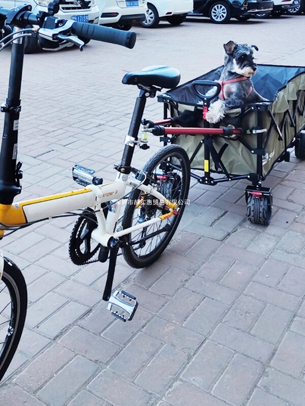 Camping Cart Connecting Rod Bicycle Rear-Mounted Quick-Release Connector Electric Vehicle Trailer Traction with X20 Default Item