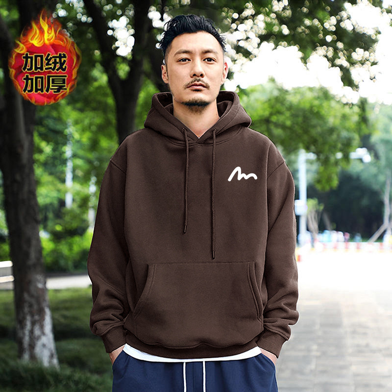 Suéter pesado para hombres primavera y otoño nuevo estilo de estilo de Hong Kong estilo retro marca de tendencia suelta versátil chaqueta de manga larga de estudiantes