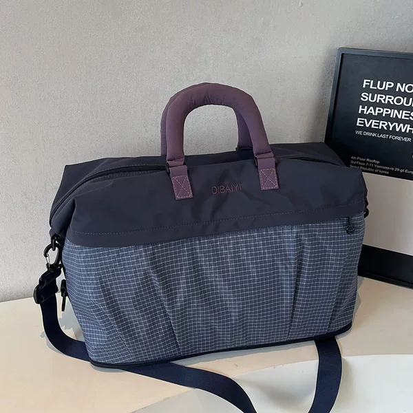 Large-Capacity Short-Distance Business Trip Portable Luggage Bag, Fashionable Travel Bag, Lightweight Maternity Storage Sports Fitness Bag