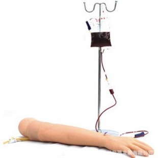Venous Infusion Simulation Training Module, Venous Puncture Infusion Arm, Medical Simulation Equipment for Military Medical Training