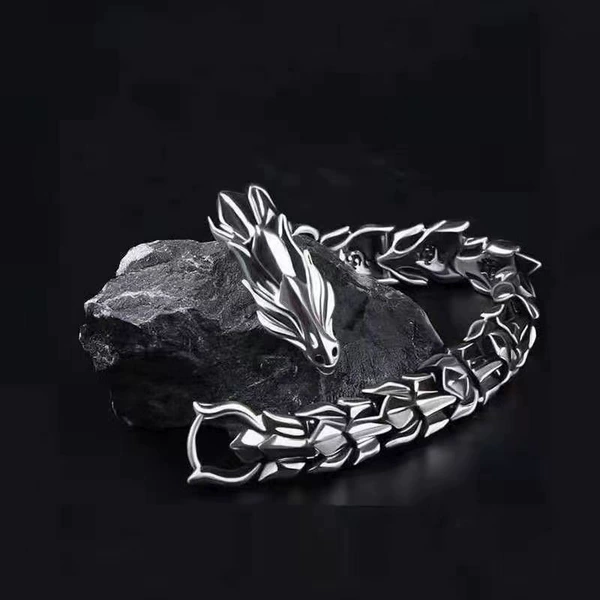 Retro silver-keel bracelet-20 (cm)