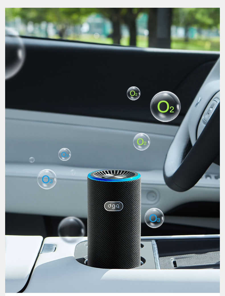 Car Air Purifier in the Car Eliminates Odor, Removes Formaldehyde, Removes Smoke and Deodorizes the Car with Negative Ions