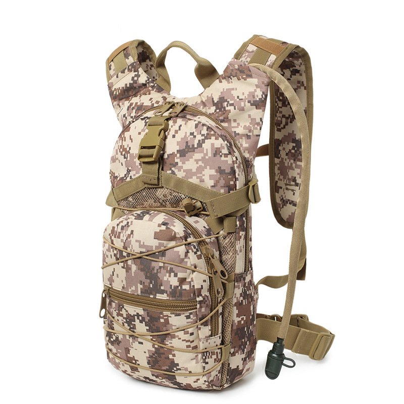 Bolsa de montaña al aire libre caminata militar camuflaje de campo de montaña bolsa de agua forro tático mochila image 10