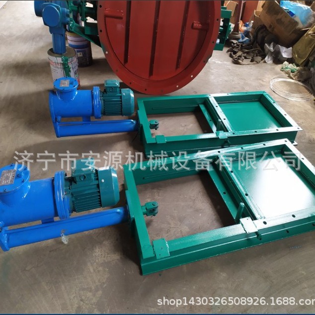 DYLV-400*400电液动插板阀  电液动推杆平板阀门  闸阀液压推杆