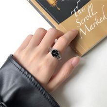 韩国简约ins风手表式设计戒指女款食指戒个性少女戒指厂家批发