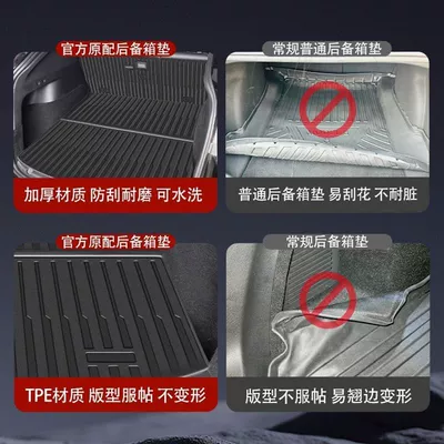 Models of Tesla Model Y/3 Trunk Mat
