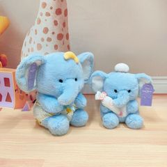 象皮兔吉吉小象毛绒玩具蛋糕师小象陪伴安抚公仔布娃娃儿童玩具