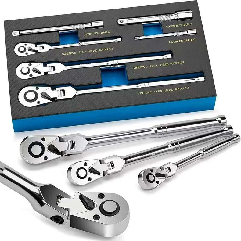 Set, adjustable wrench