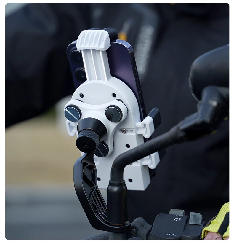 Electric Vehicle Phone Holder, Shockproof for Motorcycle/Bike