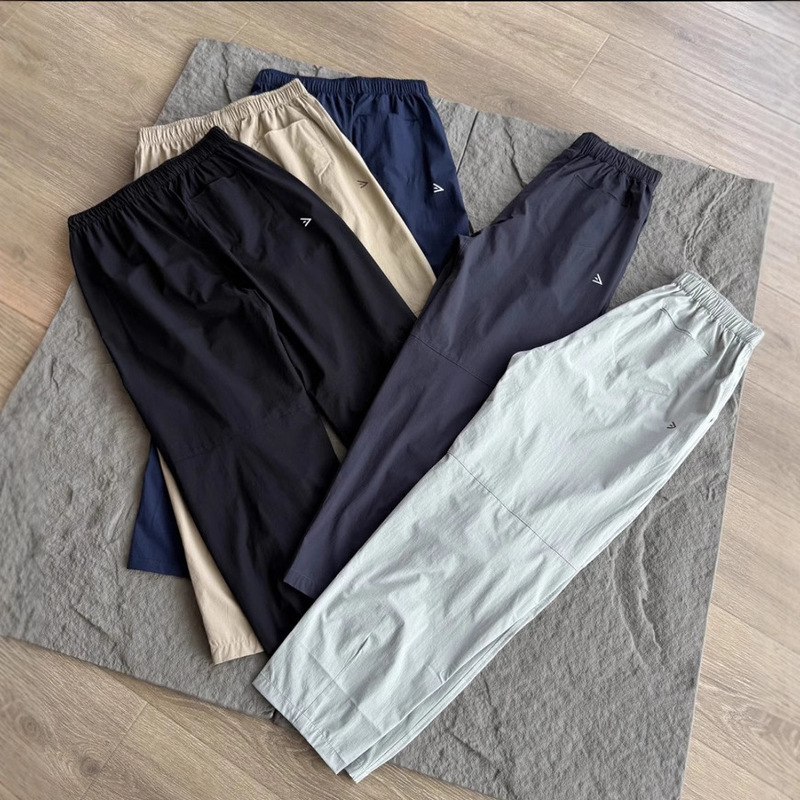 25 New Simple All-match Summer Casual Pants Quick-drying Breathable Conical Pants for Men and Women Commuter Pants