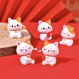 招财猫;其他装饰摆件;树脂工艺品