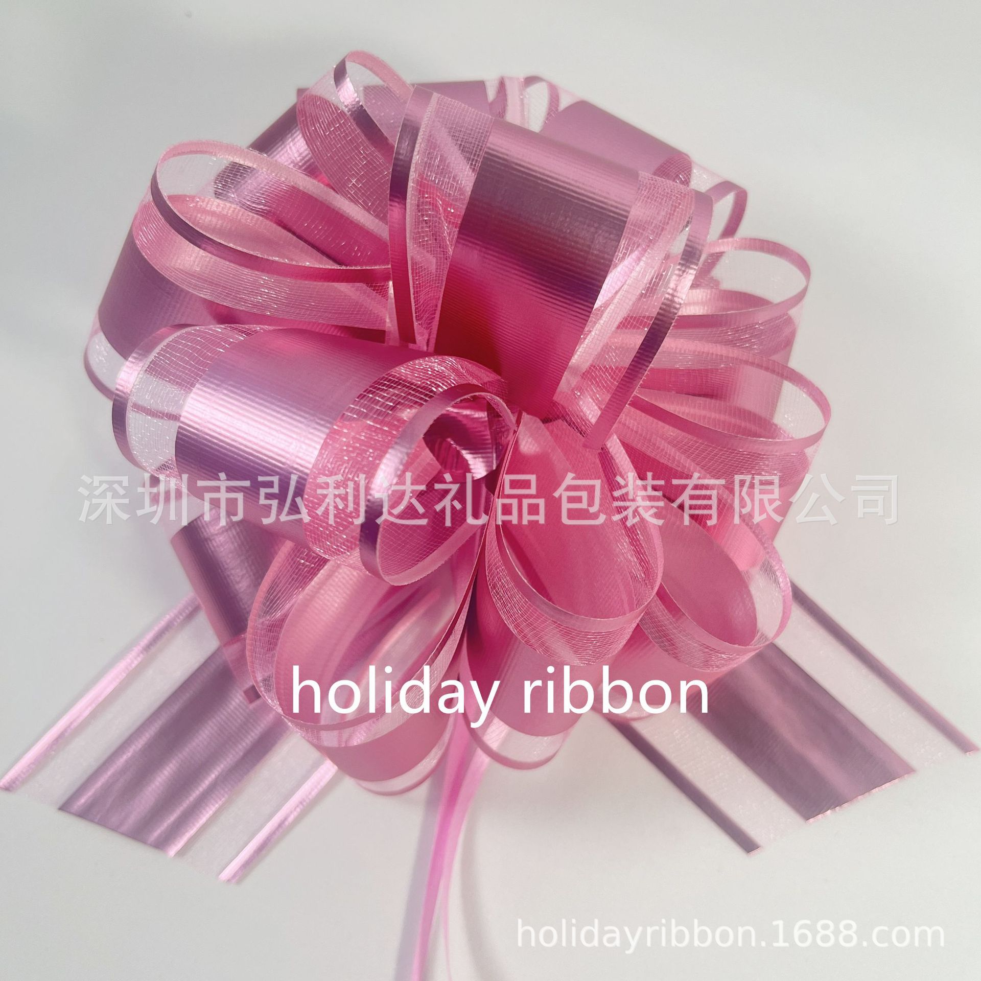 Materiales de embalaje de flores de bodas de impresión de PP de tamaño grande flores de bola arco de flores de mano de mano fiesta al por mayor