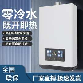 热水器 家用智能恒温机16L天然气热水器厨卫两用燃气热水器批发