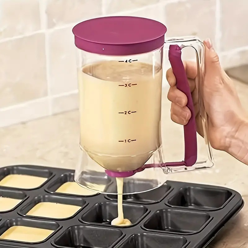 batter dispenser 量杯 面糊分配器  面糊分离器 黄油分配器漏斗|undefined
