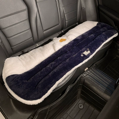Car Cushion Lumbar Cute — Wool pad - all-in-one-mat-baby-penguin-one-piece-in-the-back-row