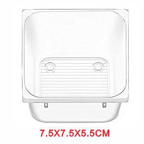 Caja almacenamiento integrada con cajón punto , partición transparente escritorio, papelería, s diversos, organización cosméticos el hogar