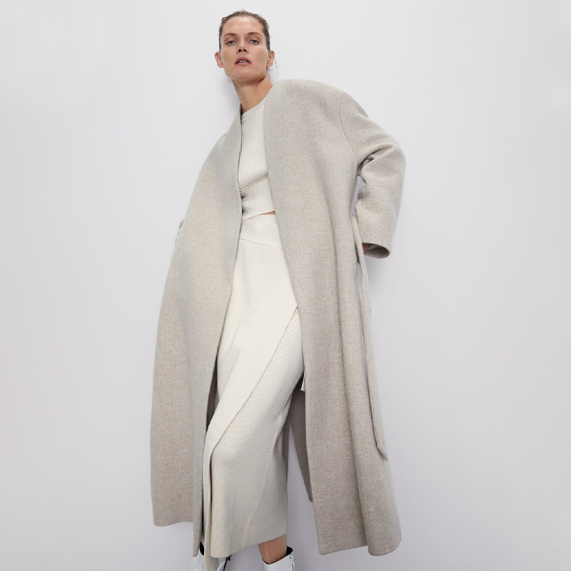 Collection of Designer-Patterned Samples in Macaron Colors Made from Seamless Wool, Cashmere, and Other Blended Fabrics by Yaqi