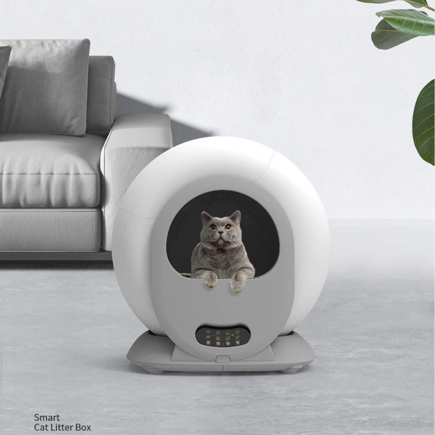 Полностью автоматический кошачий раковина умная раковина для мусора автоматическая очистка большой емкости APP для контроля дезодорации закрытого туалета для кошек