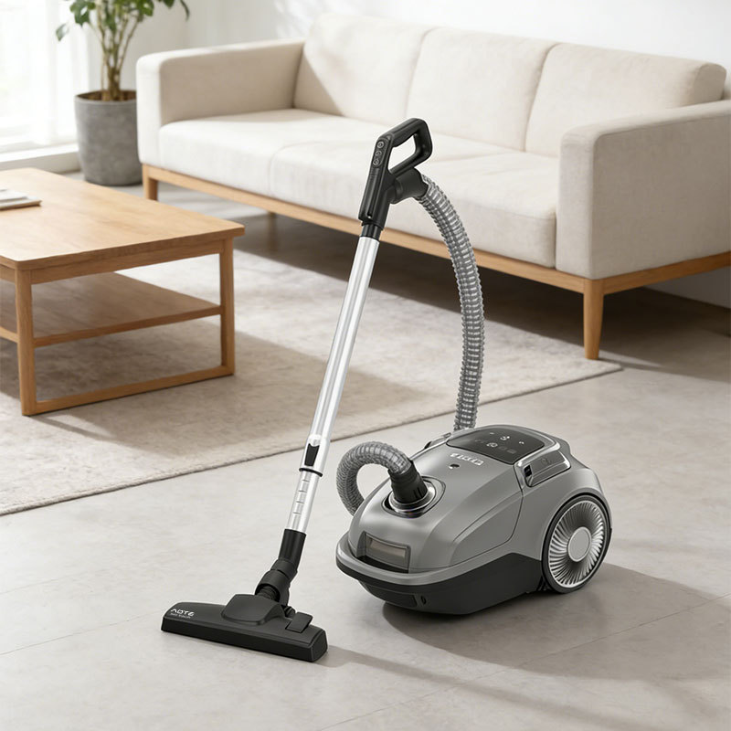 AOTE European Standard Large Suction 5-speed Digital Display Electronic Display Vacuum Cleaner High Power Handheld Strong Portable_voghion.com