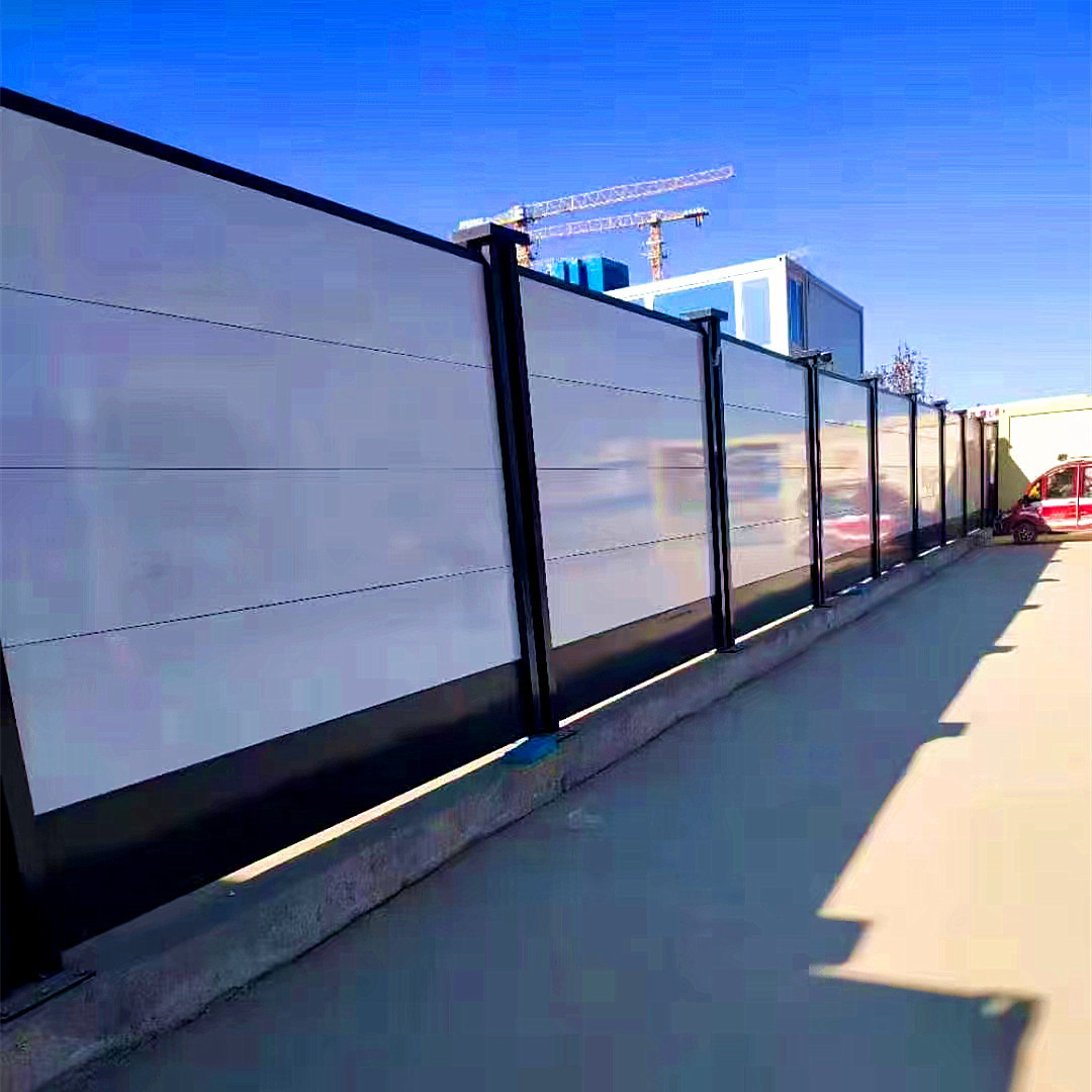 彩钢围墙制作施工  安装彩钢围墙  围挡