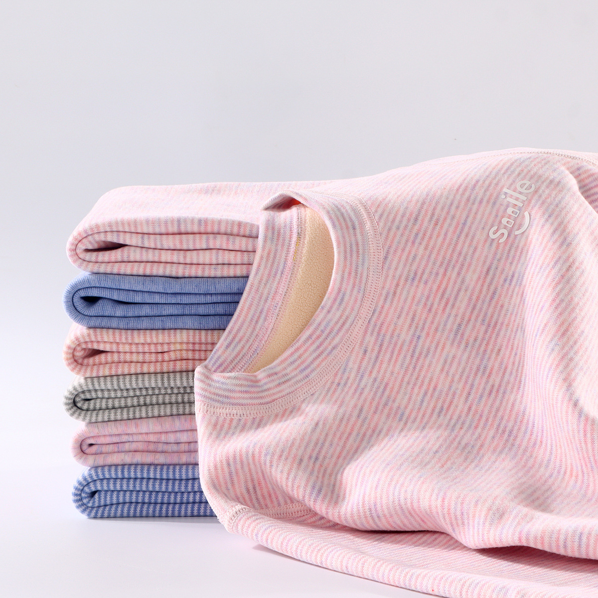 Pijamas de terciopelo de otoño e invierno para niños, traje cálido de terciopelo Oli colorido deshuesado para bebés, ropa de otoño gruesa para niños de mediana edad, pantalones largos