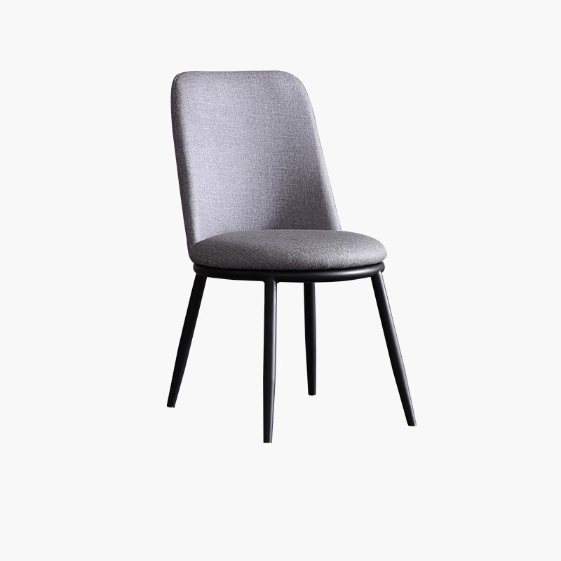 Luz de lujo comedor silla mesa de comedor silla moderna simple ocio respaldo suave bolsa de café silla Hotel negociación silla