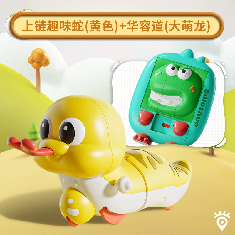 Заводная реалистичная игрушка для ползания, 2 года