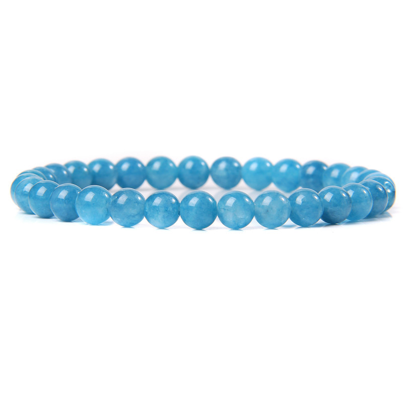 18g Weight Bracelets Classification Natural Stone Chain Material 1 Piece Quantity Holiday, Daily Occasion natural stone Material Round Pattern Unisex Gender Beaded Design Casual, Simple Style Style Casual Simple Style Round Natural Stone Wholesale Bracelets 7