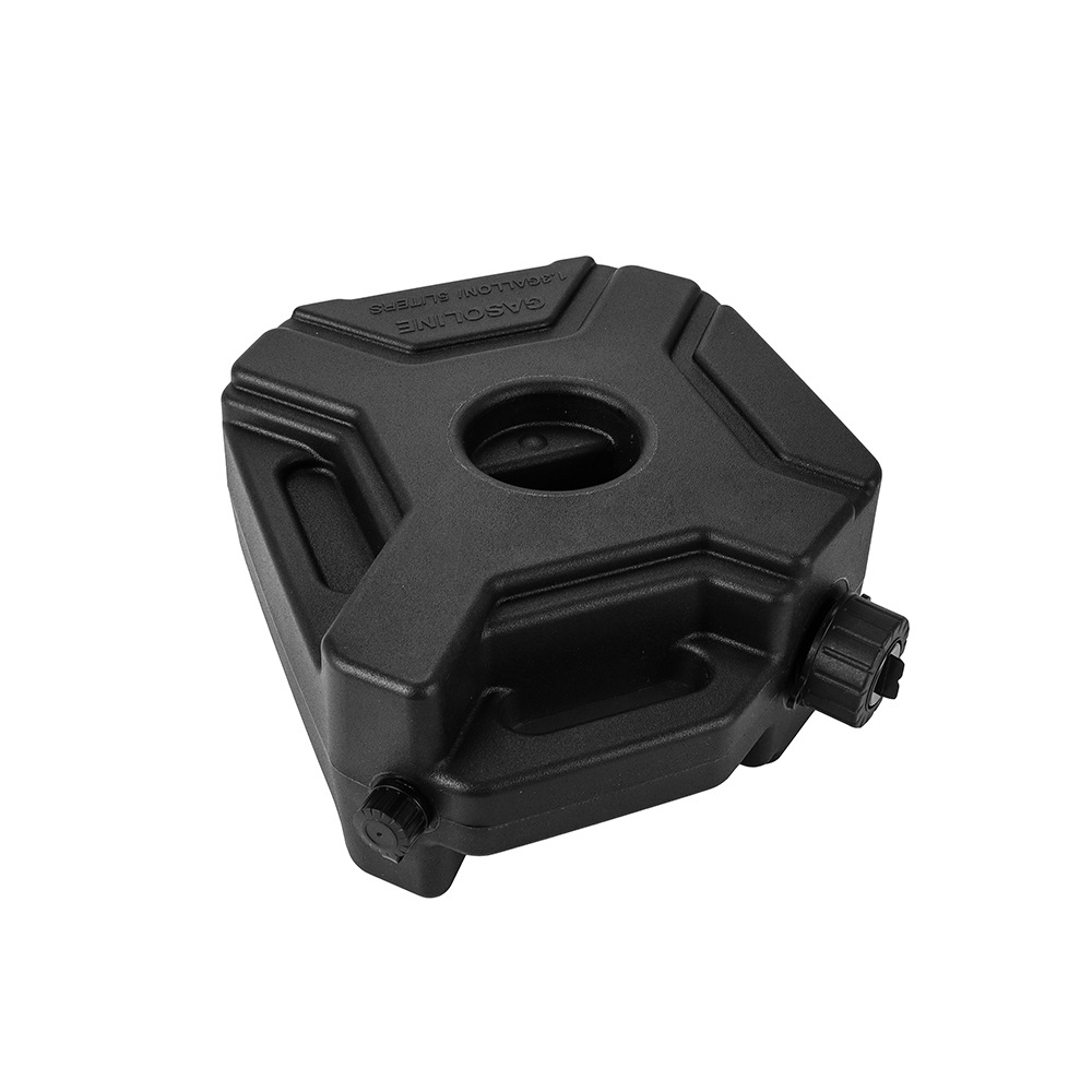 Wholesale Car and Motorcycle Spare Fuel Tank 5L with Lock Emergency Oil Pot Diesel Gasoline Plastic Oil Barrel Thickeneded Cross-Border