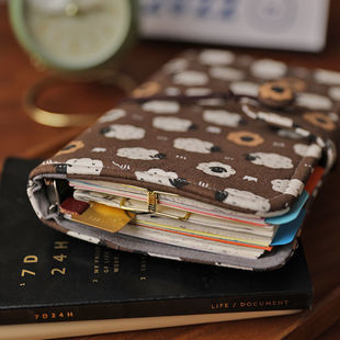 High-Looking and Cute Notebook, Girly Heart Notebook, Gift Box Set, Loose-Leaf Notebook, Detachable Fabric