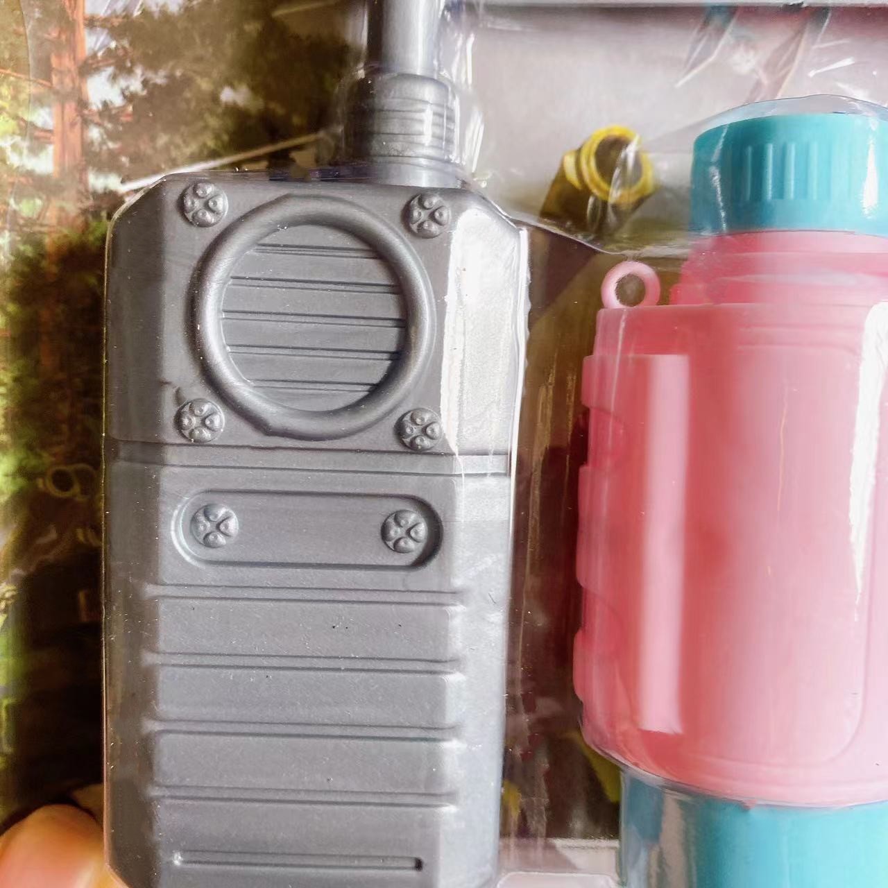 Juguetes infantiles telescopio conjunto de intercomunicador modelo militar anillo mercado nocturno puesto al por mayor