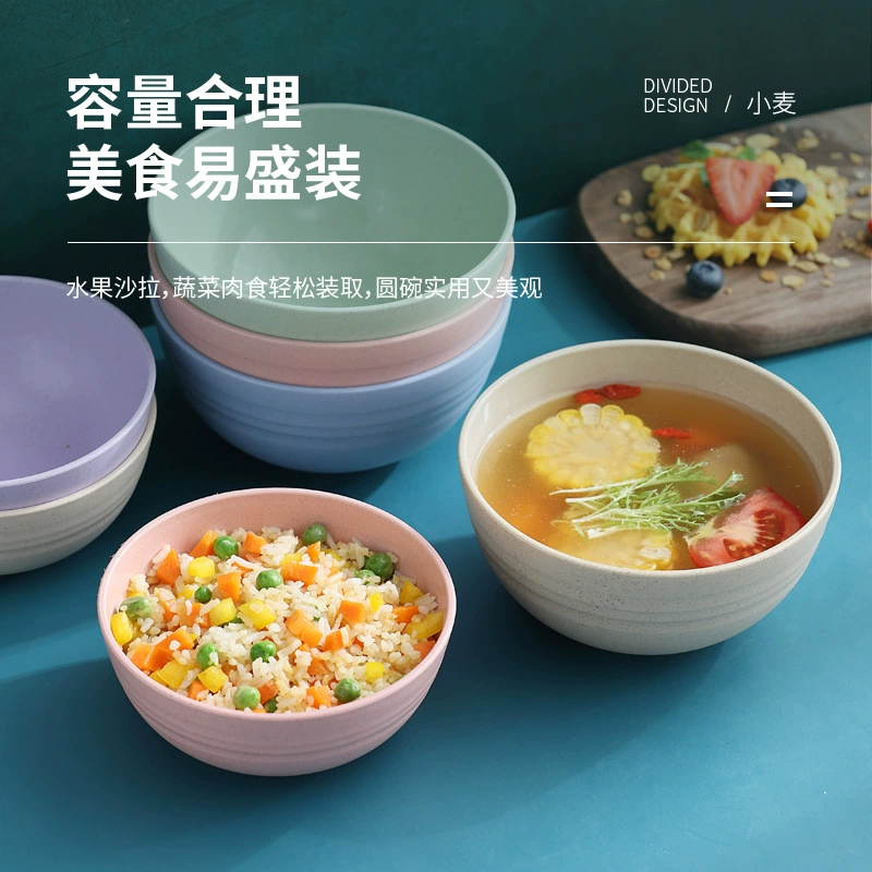 Disposable plastic tableware, set for home use, travel soup bowl, increased thickness