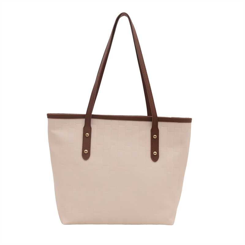 Personalidad de la bolsa de gran capacidad para mujeres invierno 2024 nueva moda mochila casual textura clase de viaje bolsa