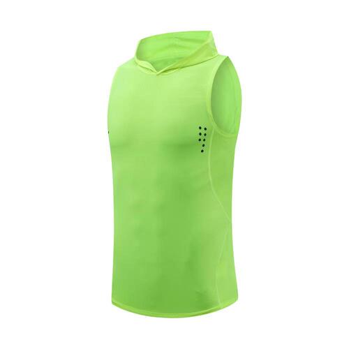 Men's Sports Tank Top Running Top Quick-Drying Breathable Hooded Sleeveless T-Shirt EBay Fitness Training Clothes